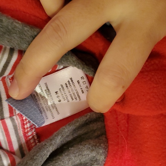 Cute baby monkey jacket and pants set - Picture 3 of 4